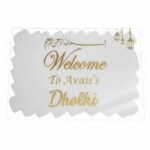 A2 Acrylic Board Painted White (Personalised)