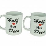 Half His/Her Deen Mugs 11oz