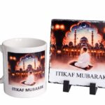 Itikaf Mubarak Mug & Slate Set – Kaaba & Masjid